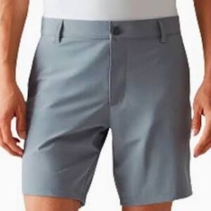 Rhone Men's Resort 8" Breathable Moisture-Wicking Shorts -NWT -38 - Smoked Pearl